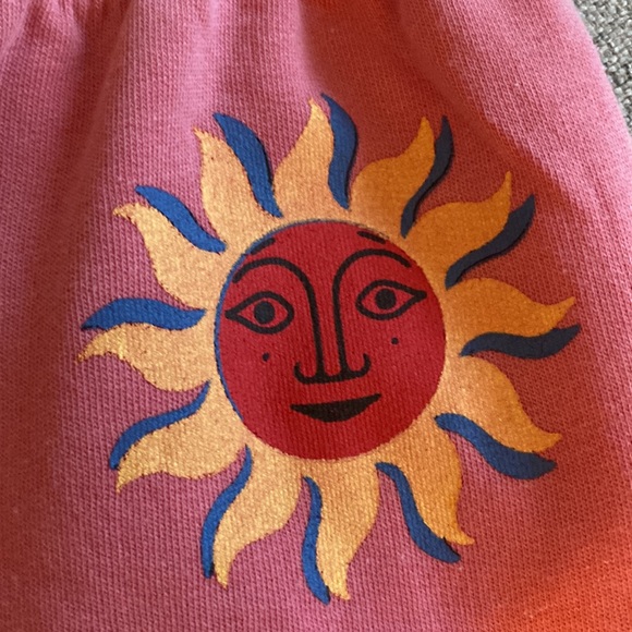 Wildfox Pink Embroidered Sweatpants - Picture 7 of 7